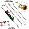 YUET Pressure Washer Extension Wand Set, Power Washer Replacement Lance