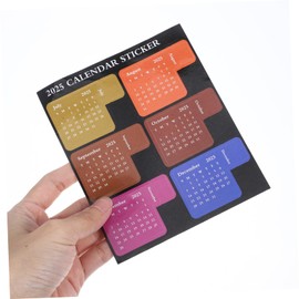 HOODANCOS 5 Sets 2025 Index Post Journal Planner Sticker Planner Index Tab Monthly Planner Tab Page Marking Note Planner Tabs Sticker Notebook Stickers 2025 Schedule Stickers