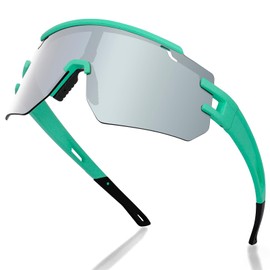 FMY Baseball Glasses Polarized Sports Sunglasses for Men Women, UV400 Protection for Cycling Running Softball Glasses