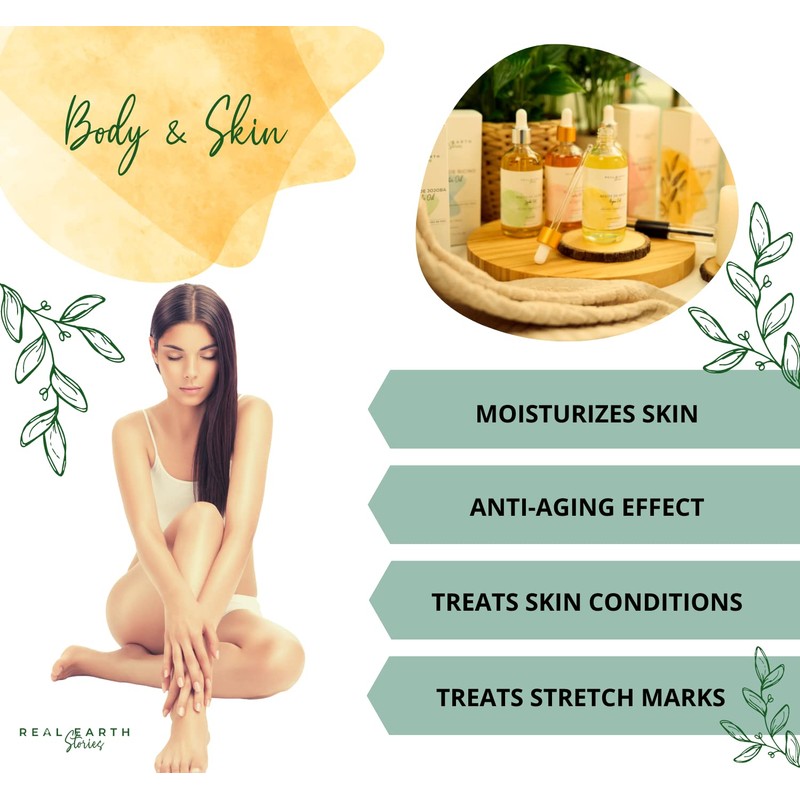 Real Earth Stories Argan Oil and Naturally Cold Pressed for