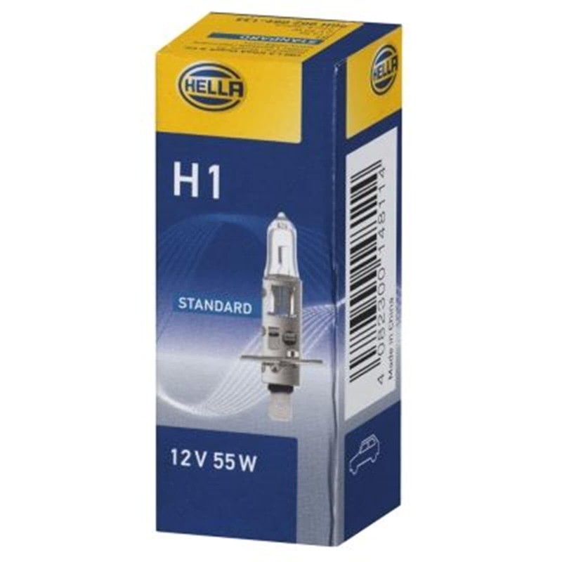 HELLA 1BL 247 042-001 DE/FF/Halogen-Headlight - 90mm Performance - 12V