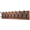 PHINGEER Coat Rack Wall Mount, Wooden Heavy Duty Coat Rack