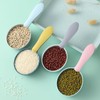 Zirro Pet Food Spoons Long Handle Plastic Spoons with Bag