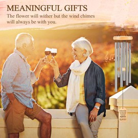 Retirement Wind Chimes for Woman, Retirement Gifts for Women Men 2026, Retired Gifts for Cowoker, Boss, Friends, Retirement Present Ideas, Happy Retired Wind Chime Decoration