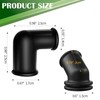 3 Set rubber 45° 692187 66578 and 90°692189 67838 Breather