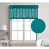 Rooney 1 Piece Semi-Sheer Linen Look Window Treatment Valance (52"