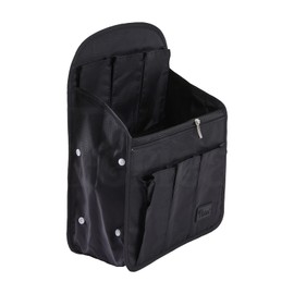 Periea Backpack Organiser Insert 'Gwen' - Rucksack Organizer with 13 Compartments (Black, Large)