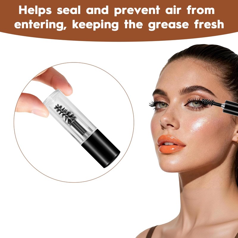 36 Pcs Empty Mascara Tubes with Wand (3ml), Refillable Eyelash