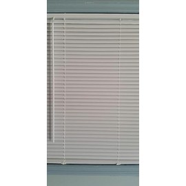 GSP Direct - 1" Vinyl Light Filtering Blind 39" W X 64" L - Cordless - White