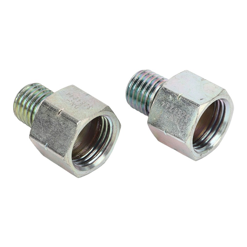 2 Pcs Turbo Oil Feed Line Connector Joint Turbine Supply