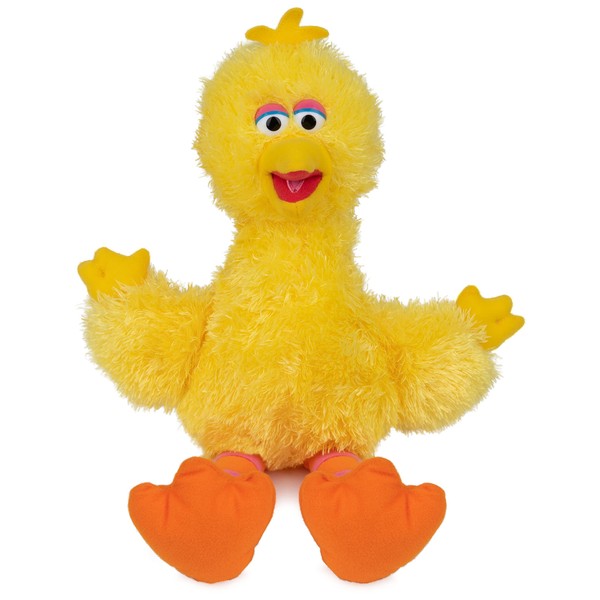 GUND Sesame Street Official Big Bird Muppet Plush, Premium Plush Toy for Ages 1 & Up, Yellow, 14”