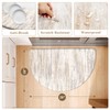 KIMODE Kitchen Mats for Floor Anti Fatigue, 18"x28" Half Round