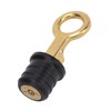 Snap Handle Drain Plug Rubber Brass Twist Design Long Lasting