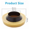 Toilet Wax Ring Replacement Kit, Wax Ring for Toilet Base