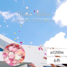 Flower Shower 1200 Count Mixed Petals Wedding Surprise A-ITEM