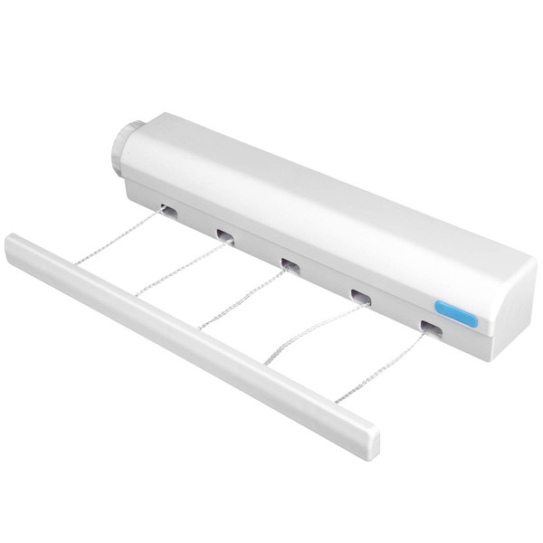 Retractable Washing Line, Indoor Washing Line, Telescopic Wall Mounting, Retractable