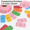 L LIKED 500 Raffle Tickets, Smile, Pink (6 Color Selection),