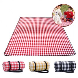 Portable Waterproof Picnic & Camping Mat 200x200cm DD-10635 Red