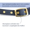 Headcollar for Horses, Stylish Headcollar Blue, 2-Way Adjustable Buckles, Shetty,