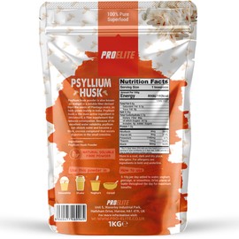 Psyllium Husk Powder Extra High Purity, Non Contaminated, No Pesticides, Fine Powder, Gluten Free, Vegan Fibre Powder (1000g)