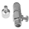 ENET 1/8" Air Adjustment Adaptor Valve Coupling Airbrush Disconnect Quick