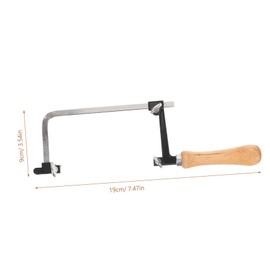 COHEALI Hand Saw Jewelry Carving Hacksaw Portable Multi Functional Tool for Jewelry Making Woodworking and DIY Projects Compact Design with Smooth Cutting Teeth