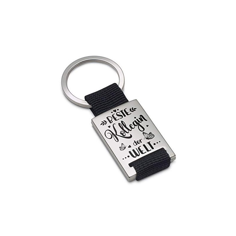 Lieblingsmensch Keyring Model: Beste Kollegin der Welt, Textile, Keyring