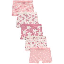 NEXT Stampy Shorts Pack of 5, pink