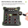 Audio Mixer, 5-Channel Compact Audio Mixer Sound Mixing Console 48V