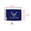Hot Rides Durable Motorcycle Flag US Air Force Wings 6