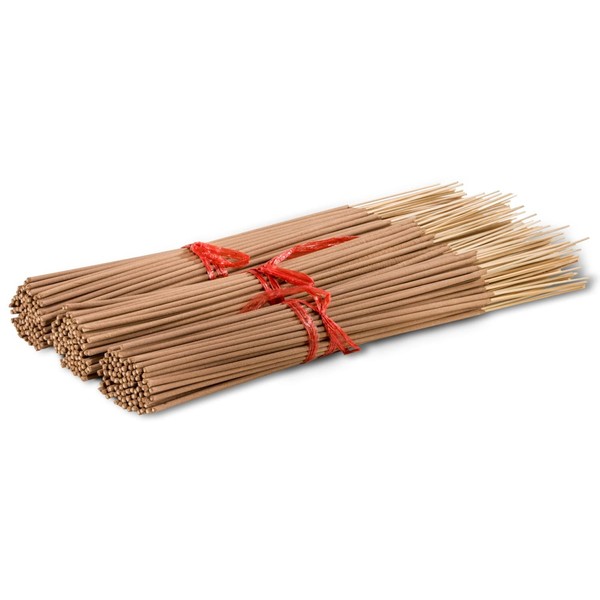 3 Bundles Unscented 300 Pack Wood Pulp Incense Sticks Premium