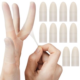 100 Pcs Finger Sack Finger Guard Finger Sack Finger Sack Anti Slip Comfortable Wear-Resistant High Elastic Disposable