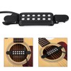 12 Sound Hole Magnetic Pickup Transducer for Acoustic Guitar Musical
