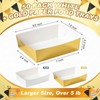 50 Pcs 5 Lb Extra Large Paper Food Tray Disposable,