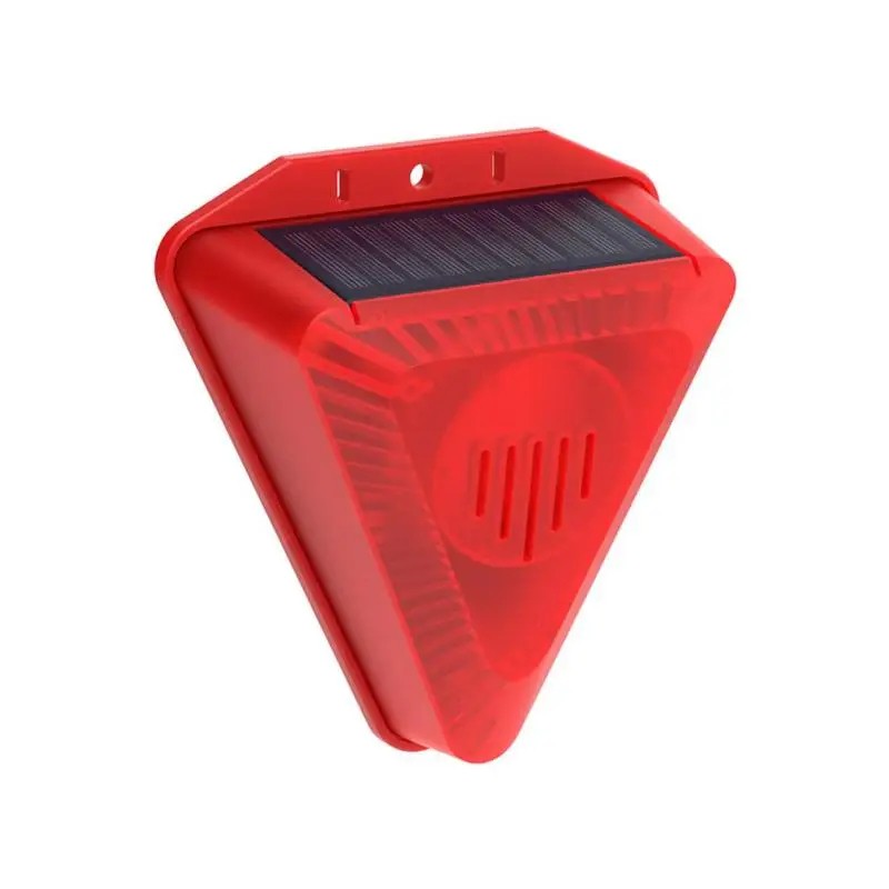 Solar Motion Sensor Alarm for Outdoor Animal Deterrence – 130dB