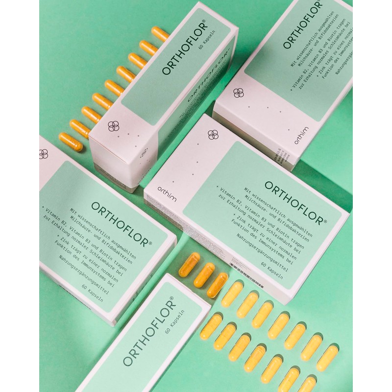 Orthoflor – 60 Capsules – Gut Health and a Strong