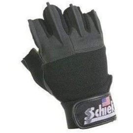 Schiek Sports 530 Platinum Lifting Gloves with Gel Pad - Amara Leather Weightlifting Gloves for Women and Men
