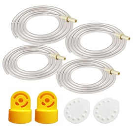 Pump in Style Tubing (Two Packs, 4 Tubes) and 2 Valves and 2 Membranes for Medela Pump in Style Advanced Breast Pump Released After Jul 2006. In Retail Pack. Replace Medela Tubing, Medela Membrane, and Medela Valve; in Retail Pack.
