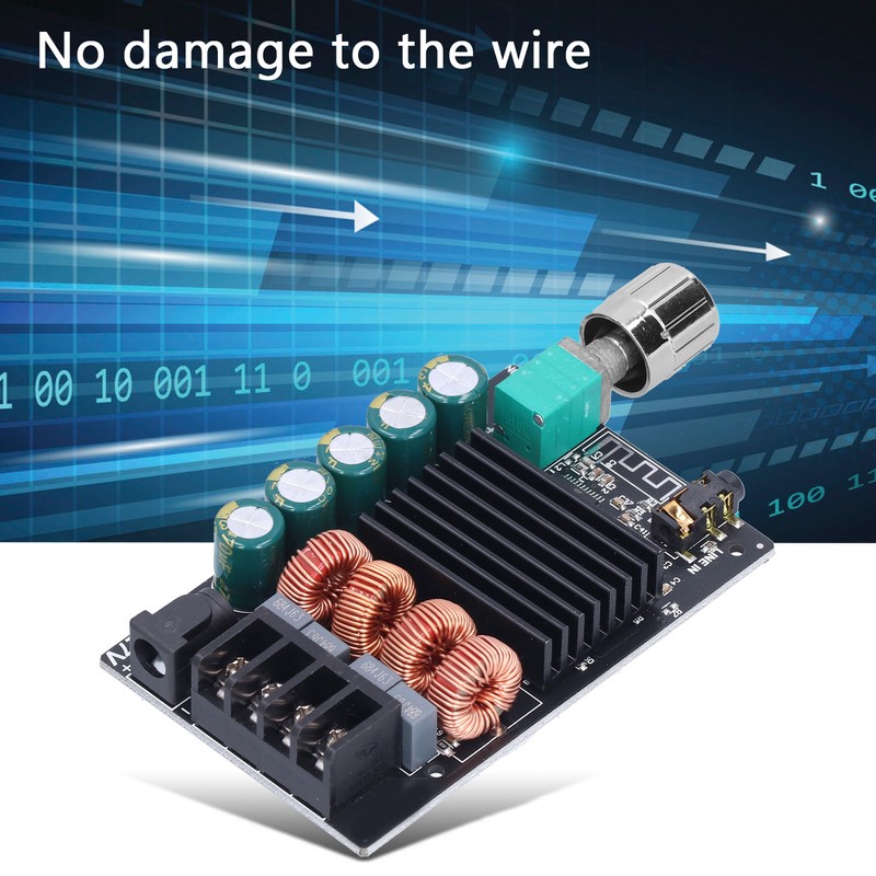 Bluetooth 5.0 Power Amplifier Board Wireless High Power Stereo Digital