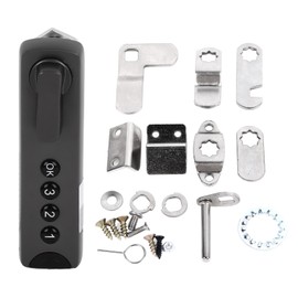 Combination Cabinet Lock Electronic Digital Code Automatic Lock Drawer Password Lock for Office File Cabinet Wardrobes