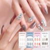 M-Desing Diva High-End Shape Nail 4-Piece Set / M데싱디바 하이엔드