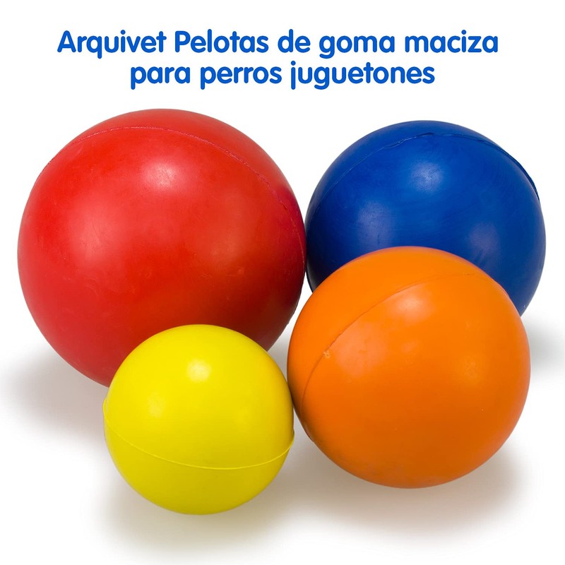 Arquivet Solid Rubber Ball 6.5 cm - Toy and Accessories