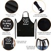 Moslyn Funny Cooking Apron for Men Grilling BBQ Chef Cooking