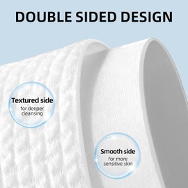 Toallas faciales desechables Clean Towels XL (50 unidades, 25x30 cm) – Toallitas desmaquillantes secas, paños faciales ultrasuaves sin pelusa, biodegradables para una piel limpia.