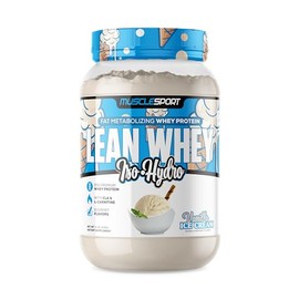 Musclesport Lean Whey Revolution Protein Powder - Whey Protein Isolate - Low Calorie, Low Carb, Low Fat, Incredible Flavors - 25g Protein per Scoop...