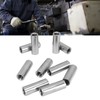 10Pcs Coupling Nut Female Thread Round Rod Connector 304 Stainless