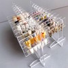 Hangers Nail Display, Transparent Nail Art Hanger Display Boards with