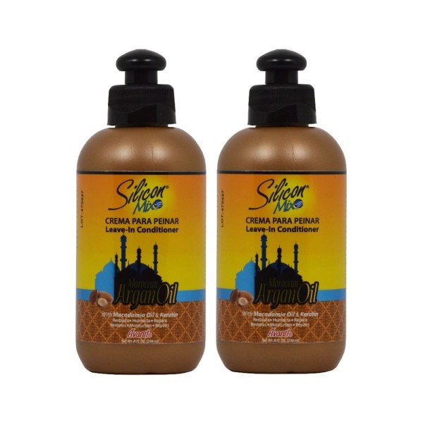 Silicon Mix Moroccan Argan Oil Leave In Conditioner Pack Of