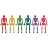 Assorted Colour Neon Stretchy Skeleton - PACK OF 12