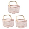Tamatoshi Fruit and Vegetable Storage Basket Steel Mesh Basket with